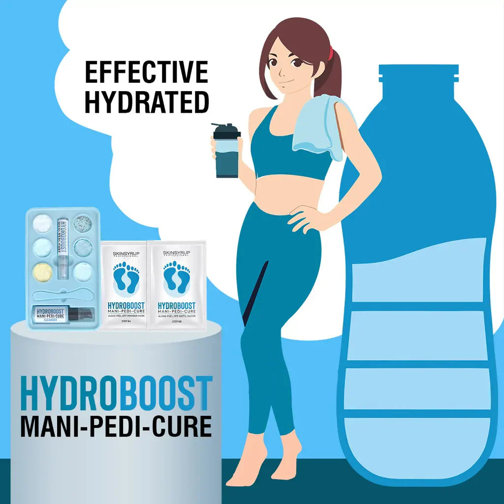 SKINSYRUP PROFESSIONAL HYDROBOOST MANI-PEDI-CURE COMBO