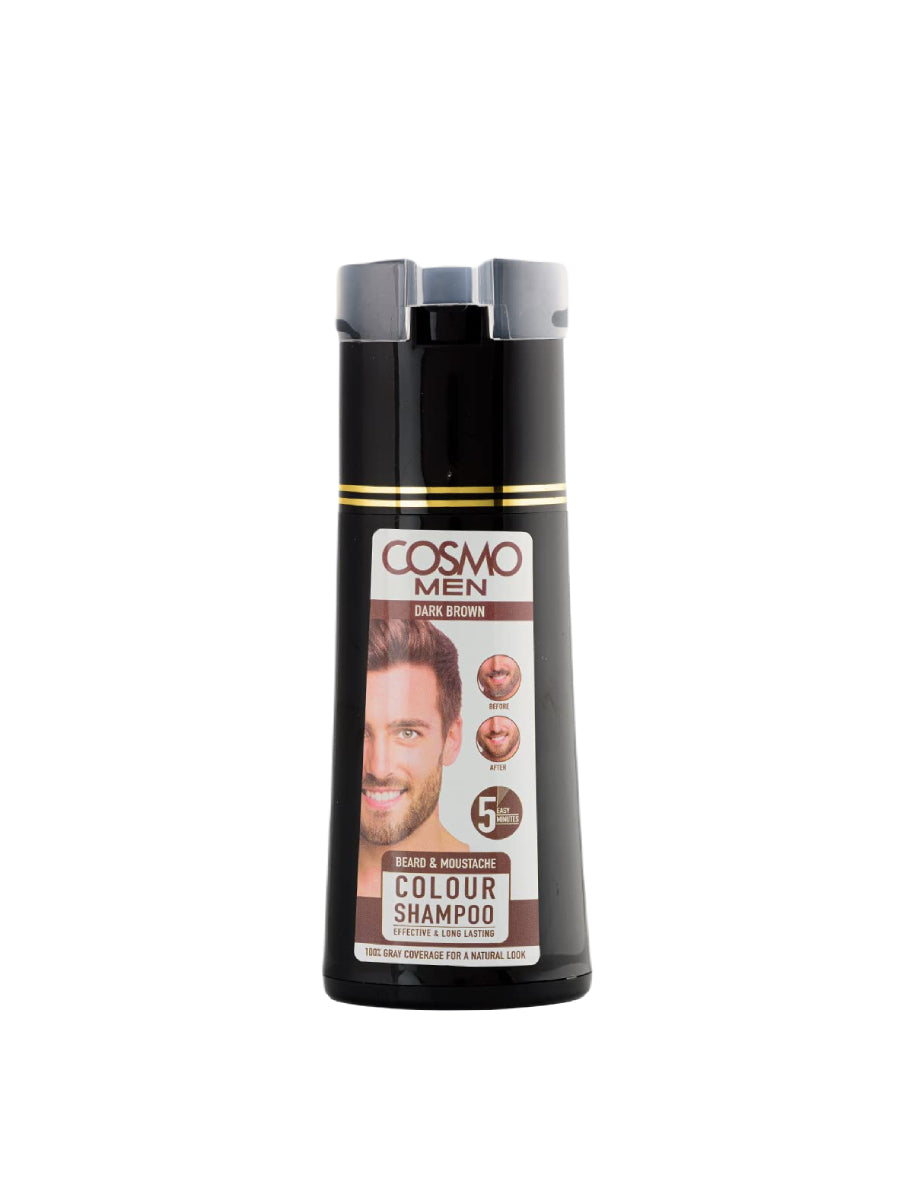 BEARD COLOUR SHAMPOO DARK BROWN
