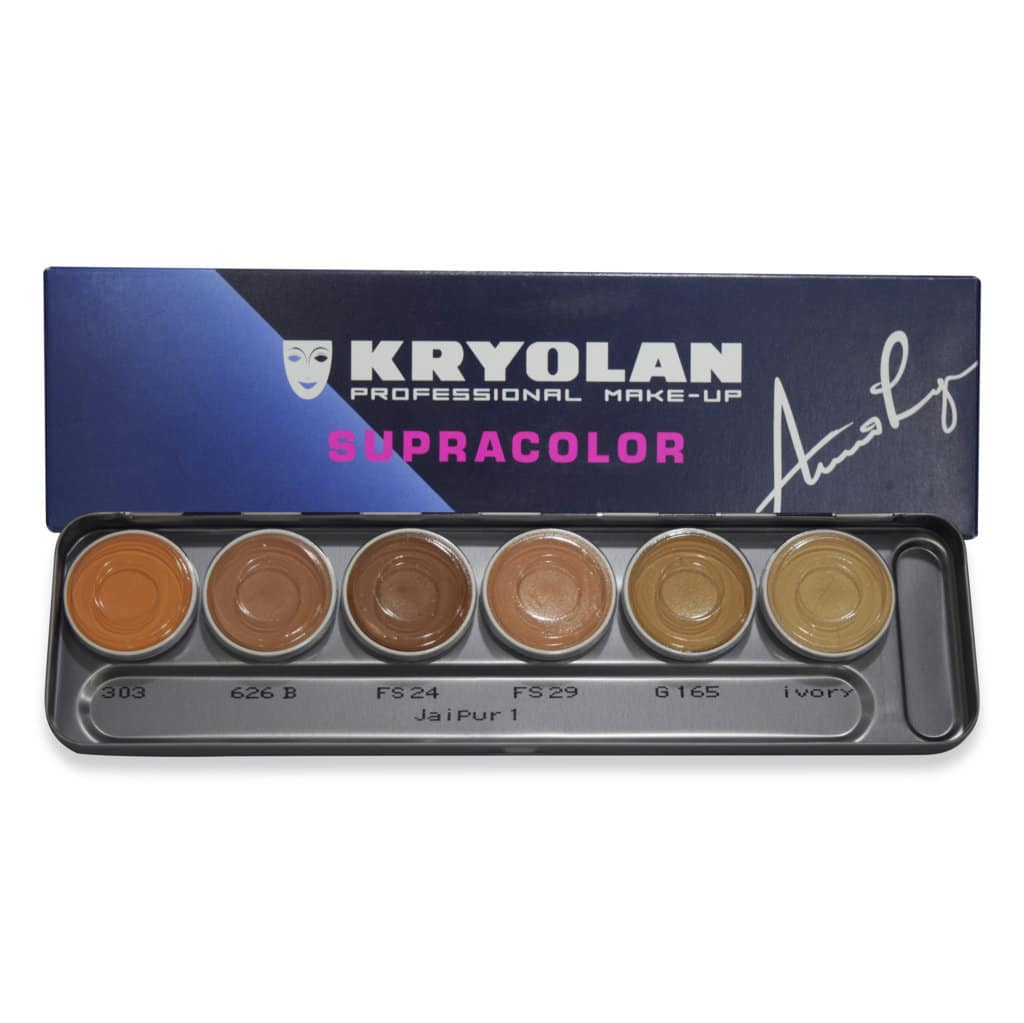 Kryolan Supracolor Make-Up Palette 6 Colors