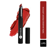 SUGAR Cosmetics Matte Attack Lipstick for Women | Transferproof & Smudgeproof | Lasts upto 12hrs | Enriched With Jojoba Oil | 2gm