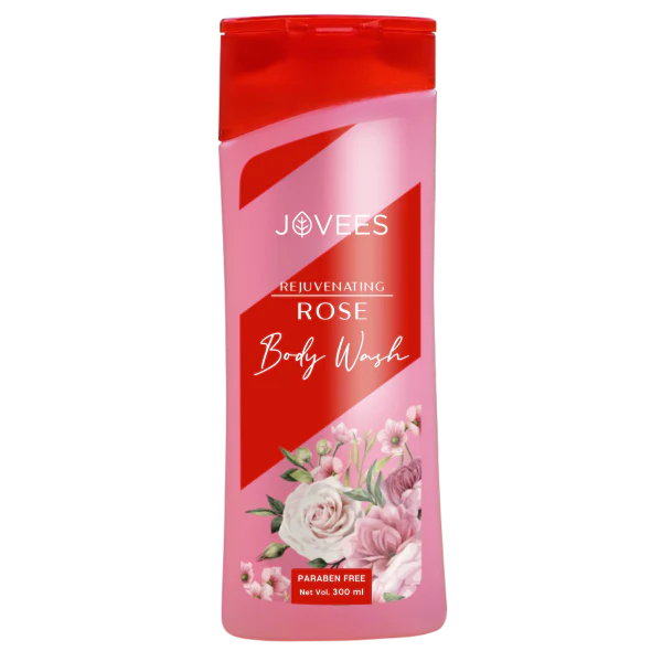 Jovees Rose Body Wash |Refreshing fragrance of Rose & Chamomile 300ml