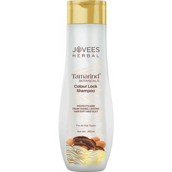 Jovees Herbal Colour Lock Shampoo With Tamarind | For Colour Protection |All Hair Types 300ml
