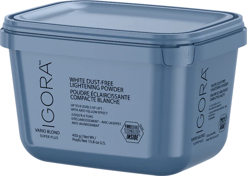 Schwarzkopf Professional Igora Vario Blond Super Plus White Dust-Free Lightening Powder Bleach (450gm)